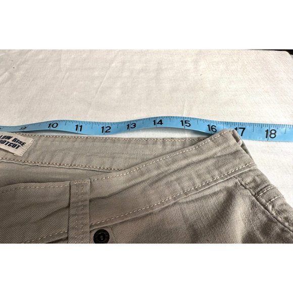 Levis Signatures Tan Jeans Low Rise Bootcut Misses 14 Short Pants - Picture 5 of 7